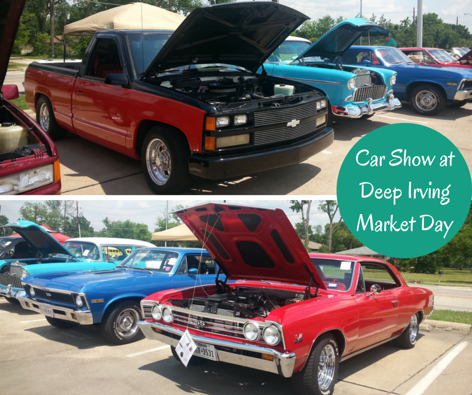 Car Show at Deep Irving Market Day